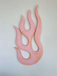 Image 2 of Soft pink + orange flame