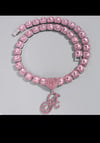 Pink Friday Intial Necklace 