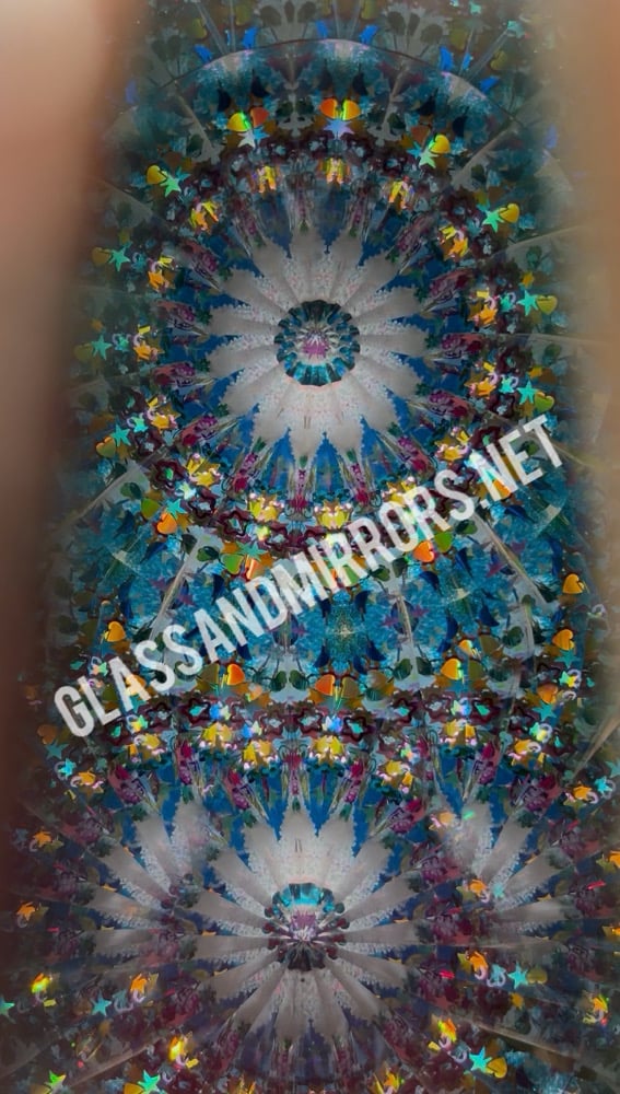 Image of Spiral Clouds Jumbo Wand Aura Kaleidoscope