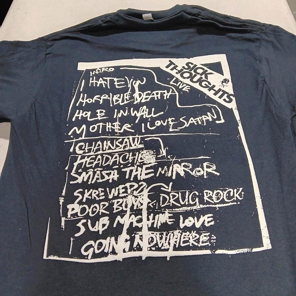 Image of Sick Thoughts Setlist Tee