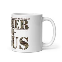 Image 3 of Soldier For Jesus 11oz White glossy mug