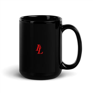 Image of implemonti “THE PATH TO POWER” Black Glossy Mug