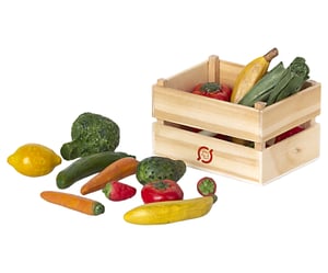 Image of Maileg - Miniature Fruit & Veggies Box