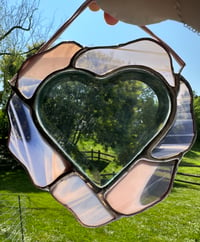 Image 1 of Pink Heart Bevel