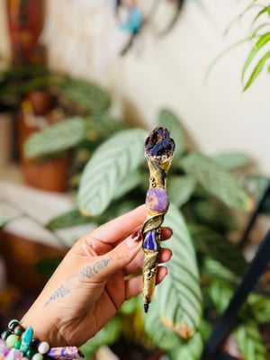 Image of Eclipse Manifesting Pen Rainbow Geode