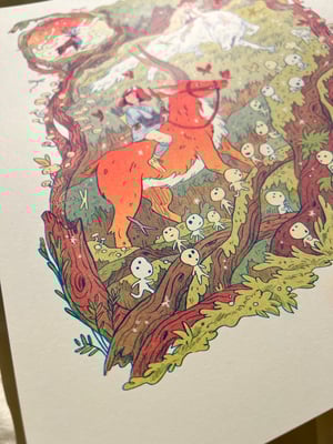Large Princess Mononoke Print