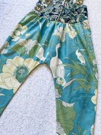 Image 5 of RTS | Minnow Jumpsuit 6-7Y | Flowers & Cranes