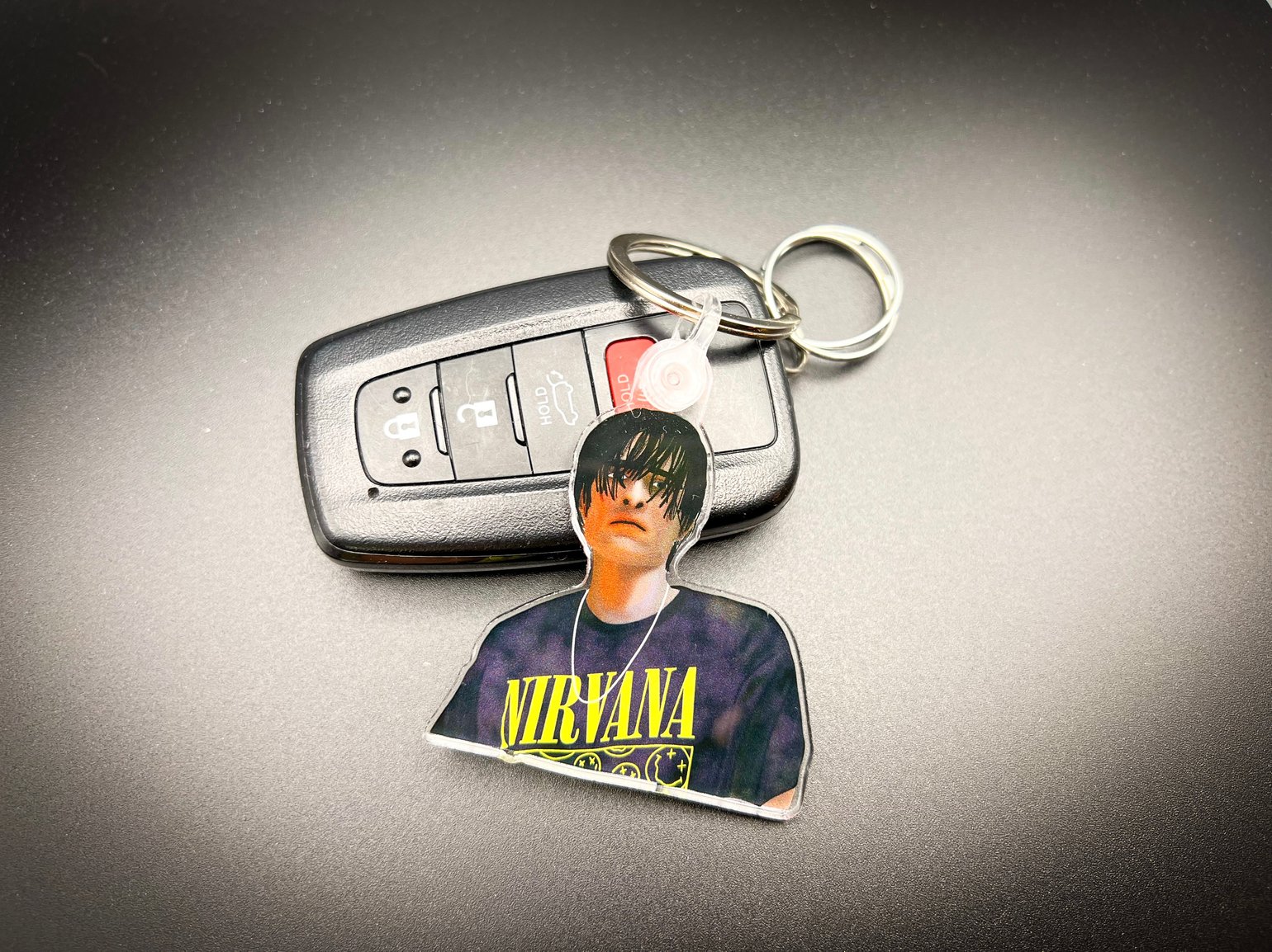 Image of Emo Bruce Wayne Acrylic Keychain