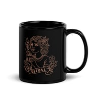 Image 1 of Black Glossy Mug