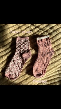 Image 3 of floral socks