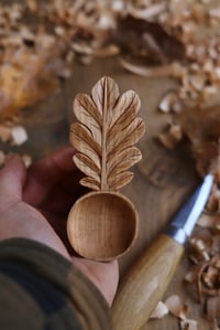 Image 3 of Oak Leaf-Coffee Sccop 