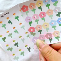 Image 3 of Stemmed floral stickers