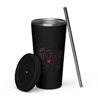 Image 1 of Cygen Divine Designs Take it Easy 20 oz. Insulated Tumbler with a Straw