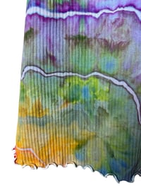 Image 13 of XL 90's Babydoll Mini Dress in Euphoric Geode Ice Dye