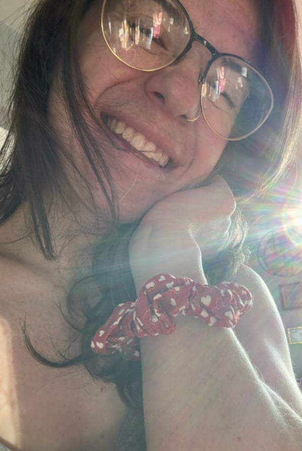 Red Heart Scrunchie ❤️