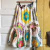 Grandma's Garden Quilt Top Skirt 1