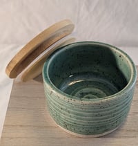 Image 1 of Lidded Jar - Seaglass