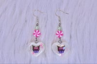 Image 2 of ‘devils food cake’ drop earrings