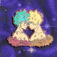 Bakudeku Flower Enamel Pin