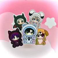 Image 5 of Lads plushy chib stickers 