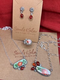 Image 5 of Small Carnelian Necklace