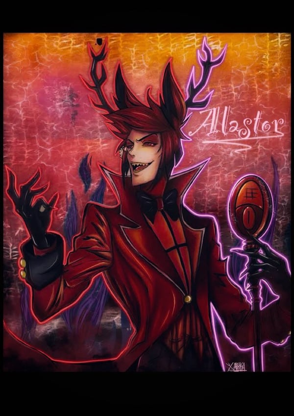 Image of Alastor from Hazbin Hotel