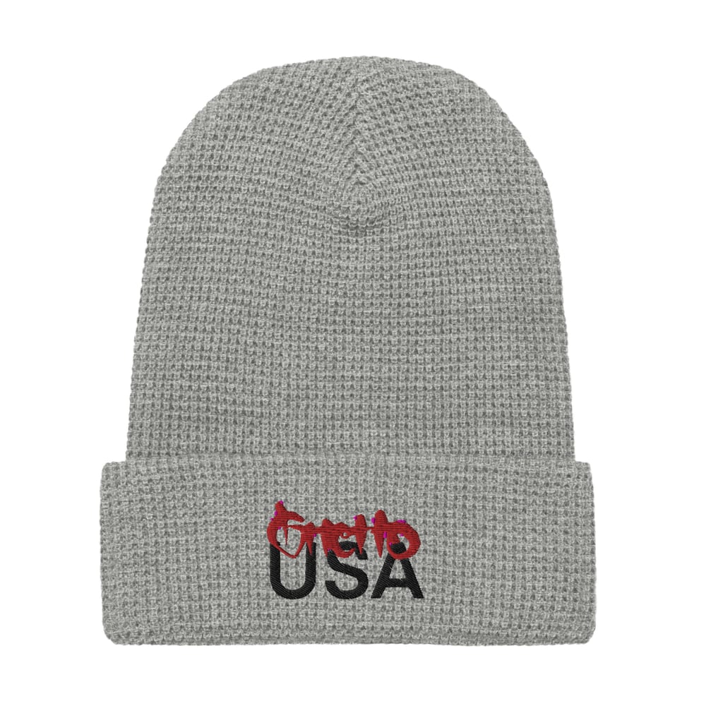 Image of GHETTO USA WAFFLE BEANIE