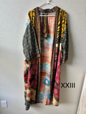 Cover Up Kimono Robe V– 52” Wide | Deep Pockets | Statement Sleeves