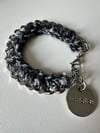 BRACELET CLOFEE gris / noir / argent 