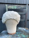 Holly Stalder Ivory 100% Recycled Faux Fur Beret 