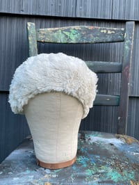 Image 1 of Holly Stalder Ivory 100% Recycled Faux Fur Beret 
