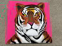 Image 1 of Lion 16x16 canvas