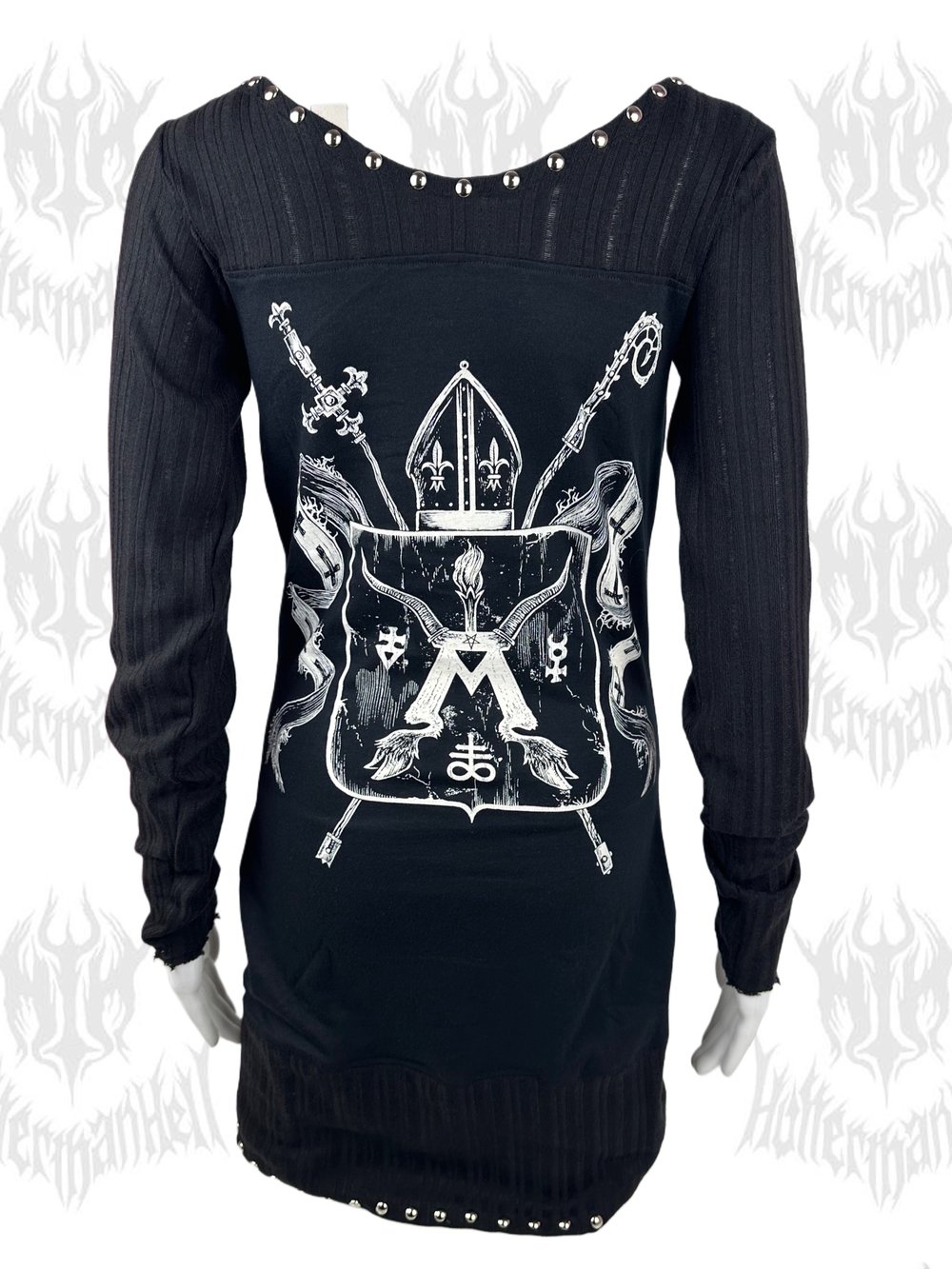 Archgoat "Funeral Pyre Of Trinity" Sleeved Dress (SIZE S)