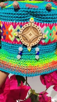 Image 3 of Happy Crochet Cosmic Cap