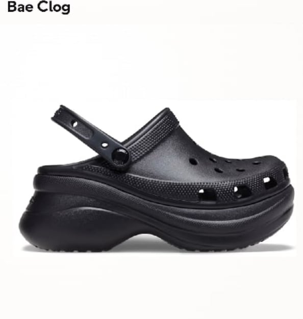 Image of Size 5 Red Mackin cutie Bae crocs & hat