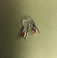 Image 4 of Brass Button Earrings
