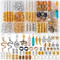 200pcs Hair Beads Jewelry