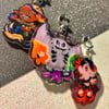 Splatoween Creep Cut Glitter Epoxy Charms