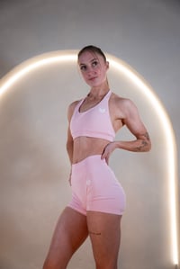 Image 2 of Sculpt Backless Bra- Pink 