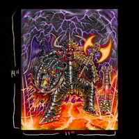Image 2 of Raven Lord 11”x14 Art Print 