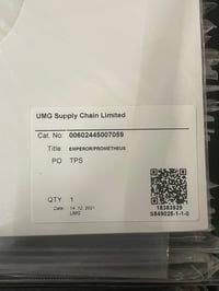 Image 2 of LP Emperor «Prometheus - The Discipline of Fire & Demise» Testpress 2