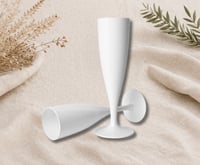 Image 1 of Plastic Champagne Flutes