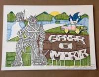 Image 1 of “Ganar o morir” Riso print