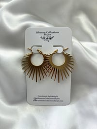 Image 2 of Golden Sunny Hoops