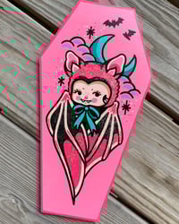 Image 1 of Coffin Bat Painting