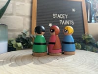Image 4 of Powerpuff girls Peg Dolls - Set of 3