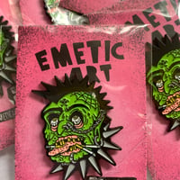 Image 2 of Toxic Punx Enamel Pin