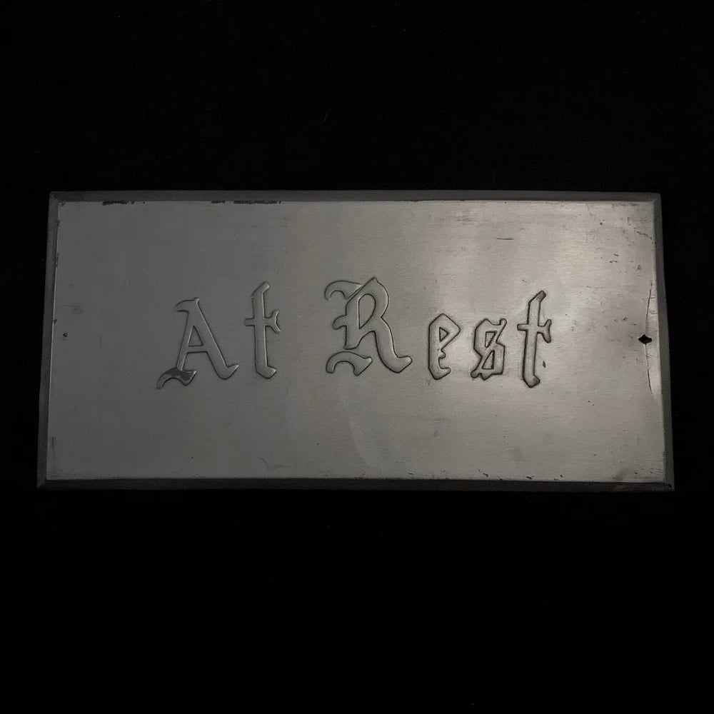 Image of  Coffin  Plate 