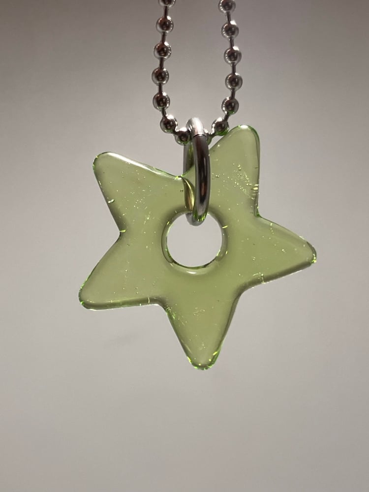 Image of lime green star