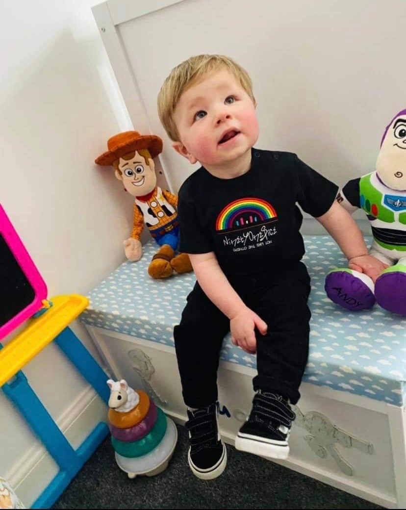 Image of Kids Original Rainbow Tee
